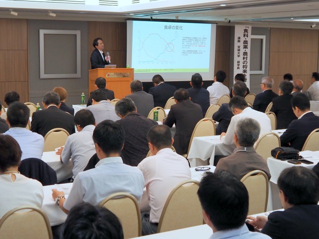 時代に即した商売を 肥料関連２団体総会・講演会業界発展が日本農業発展　